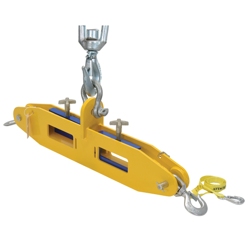 Forklift Lifting Beam, 7" x 2-1/2" Fork Pocket Dufferin Supply