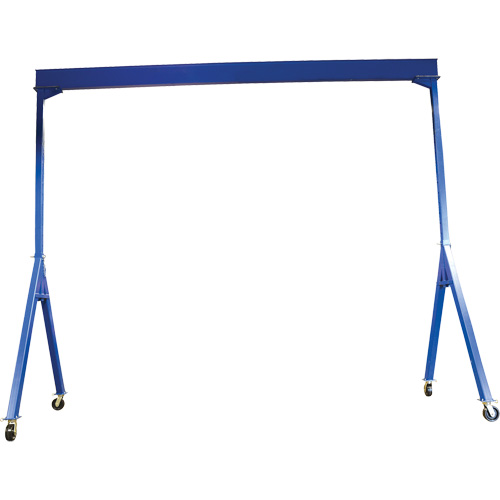 Adjustable Steel Gantry Crane, 20' L, 8000 lbs. (4 tons) Capacity Dufferin Supply
