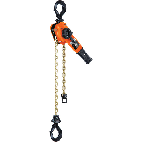Series 653-A Ratchet Lever Hoist, 10' Lift, 3000 lbs. (1.5 tons) Capacity, Steel Chain Dufferin Supply