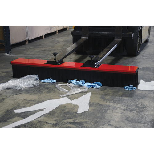 Fork Truck Mounted Brush Sweeper Dufferin Supply