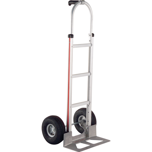 Knocked Down Hand Truck, Single Grip Handle, Aluminum, 52" Height, 500 lbs. Capacity Dufferin Supply