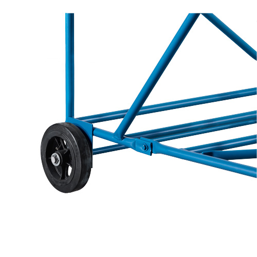CSA-Certified Rolling Step Ladder with Locking Step, 14 Steps, 30" Step Width, 128" Platform Height, Steel Dufferin Supply