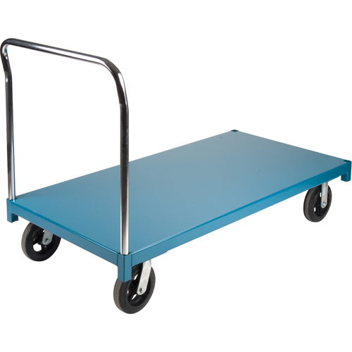 Heavy-Duty Platform Truck, 60" L x 30" W, 2000 lbs. Capacity, Rubber Casters Dufferin Supply