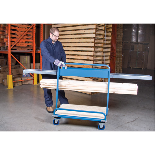 Chariots pour mat&eacute;riaux de construction, 39" x 26" x 45", Capacit&eacute; 1200 lb Dufferin Supply
