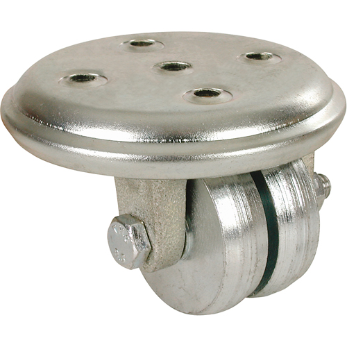 Low Level Casters, Swivel, 2" (51 mm), Cast Iron, 600 lbs. (272 kg.) Dufferin Supply