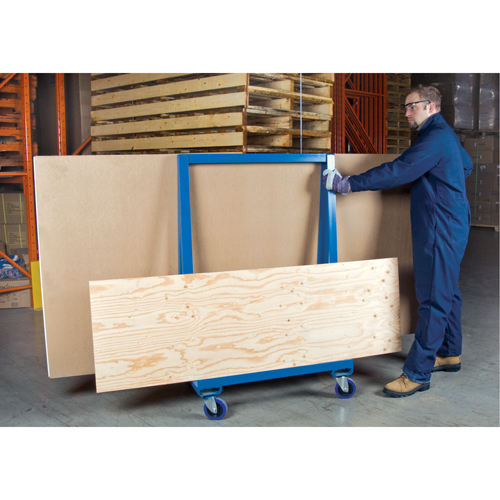 Chariot &agrave; plateforme en a pour panneaux/feuilles, 36" x 24" x 55", Capacit&eacute; 1200 lb Dufferin Supply