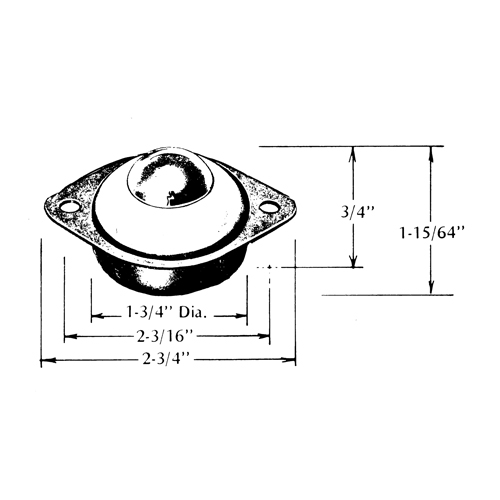 Steel Ball Transfers Dufferin Supply