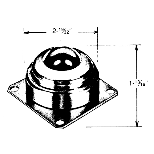 Billes de manutention en acier Dufferin Supply