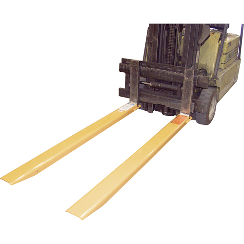 Rallonges de fourche, 48" l x 5" la, Pour des largeurs de fourches 4" Dufferin Supply