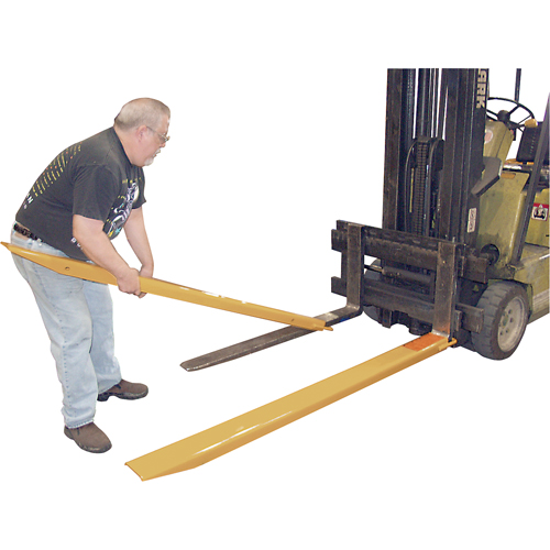 Rallonges de fourches, 54" l x 7" la, Pour des largeurs de fourches 6" Dufferin Supply