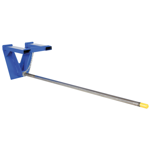 Fl&egrave;che de chariot &eacute;l&eacute;vateur pour tapis, 144-1/2" longueur, Install&eacute; sur fourche, Capacit&eacute; de 1800 lb Dufferin Supply