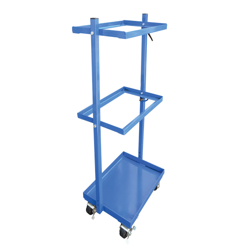 Stock Cart, Steel, 30-11/16" W x 19-1/4" D, 3 Shelves, 300 lbs. Capacity Dufferin Supply