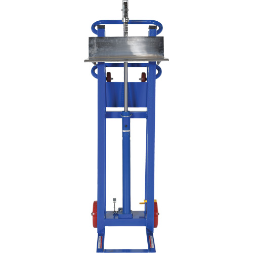 Hydra Lift Platform Stacker, Foot Pump Operated, 750 lbs. Capacity, 52" Max Lift Dufferin Supply