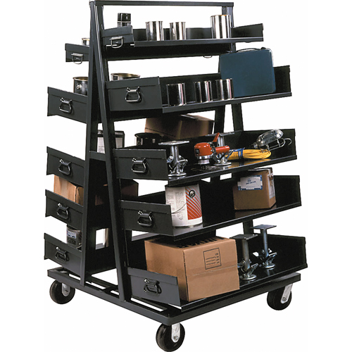 Adjust-A-Tray Trucks, 40" x 38" x 64", 2500 lbs. Capacity Dufferin Supply