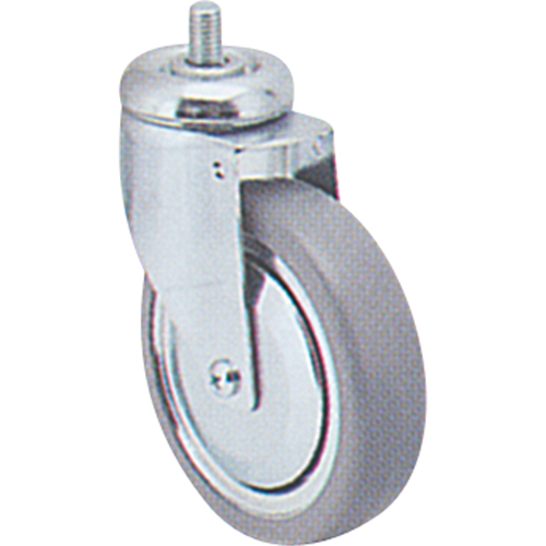 Zinc Plated Caster, Swivel, 3" (76 mm) Dia., 150 lbs. (68 kg.) Capacity Dufferin Supply