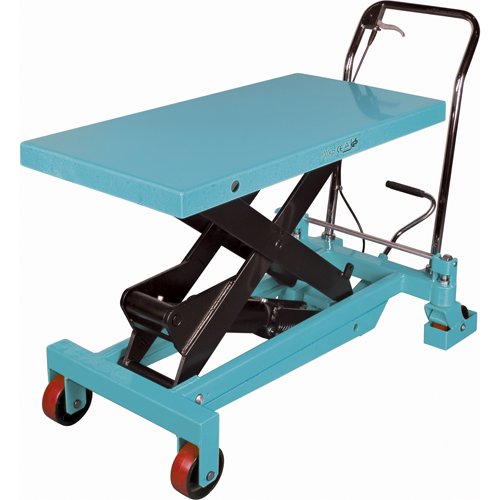 Table &eacute;l&eacute;vatrice robuste &agrave; ciseaux hydraulique, 40" lo x 20-1/8" la, Acier, Capacit&eacute; 2200 lb Dufferin Supply