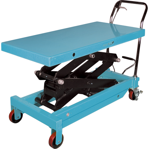 Heavy-Duty Hydraulic Scissor Lift Table, 48" L x 24" W, Steel, 1545 lbs. Capacity Dufferin Supply