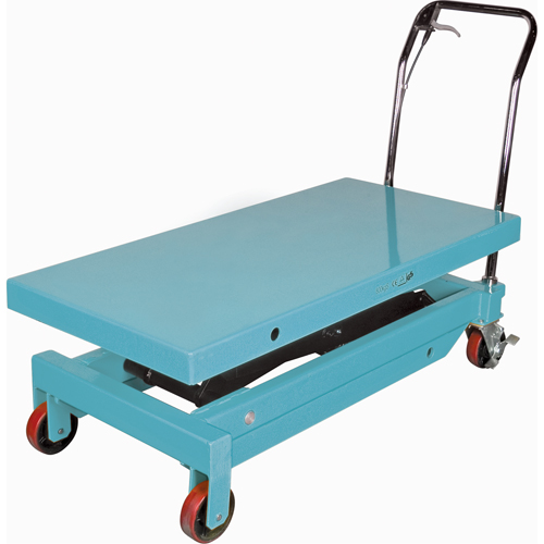 Heavy-Duty Hydraulic Scissor Lift Table, 48" L x 24" W, Steel, 1545 lbs. Capacity Dufferin Supply
