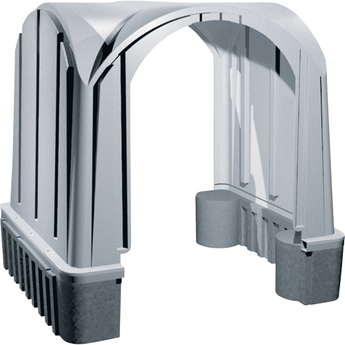 Abris en poly pour l'ext&eacute;rieur, 2 murs, 7' lo x 6' la x 7' h Dufferin Supply