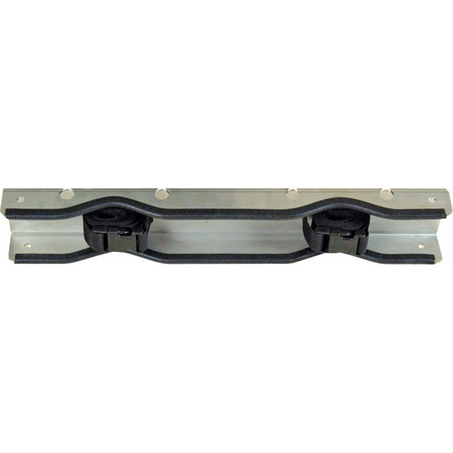 Support mural en acier inoxydable pour deux bouteilles Dufferin Supply