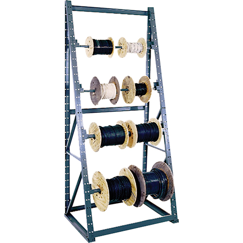 Heavy-Duty Reel Racks, Add-On, 24" W x 24" D x 120" H Dufferin Supply