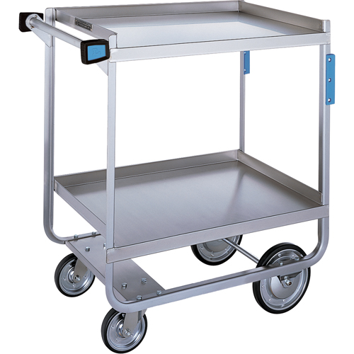 Heavy-Duty U Frame Carts, 2 Tiers, 19-3/8" W x 34-1/2" H x 32-5/8" D, 700 lbs. Capacity Dufferin Supply