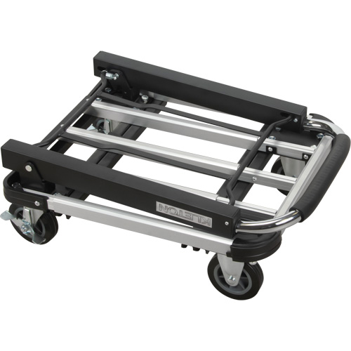 Foldable Platform Trucks, Aluminum, 300 lbs., 28" L x 16" W, 32" High Dufferin Supply