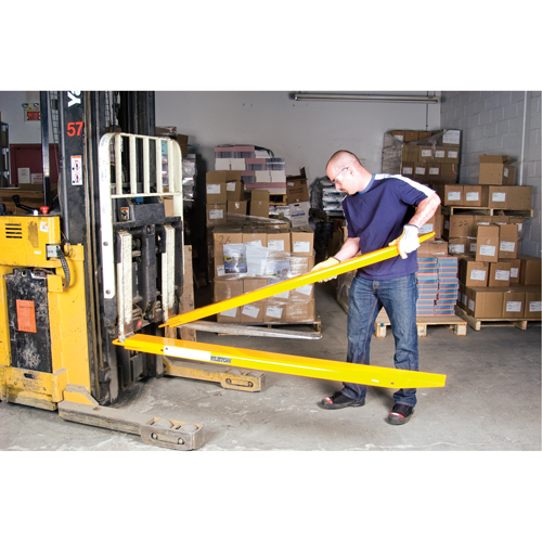 Rallonges de fourches, 72" l x 5" la, Pour des largeurs de fourches 4" Dufferin Supply