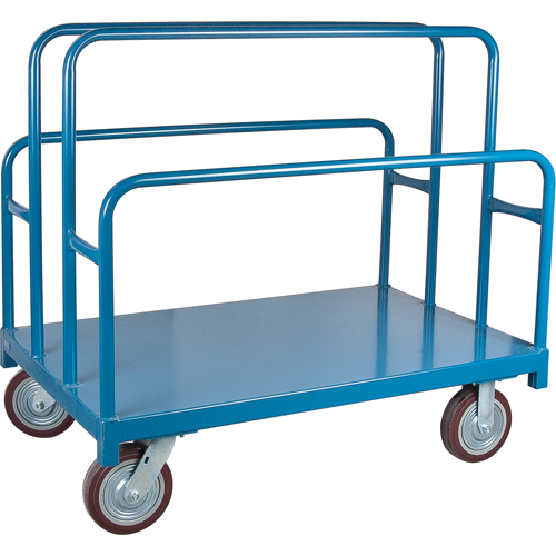 Chariots porte-panneaux robuste, 60" x 30" x 45", Capacit&eacute; 2500 lb Dufferin Supply
