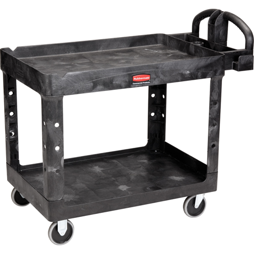 Chariot utilitaire robuste - 4546-00, 2 tiers, 26" x 33-1/4" x 55", Capacit&eacute; 750 lb Dufferin Supply