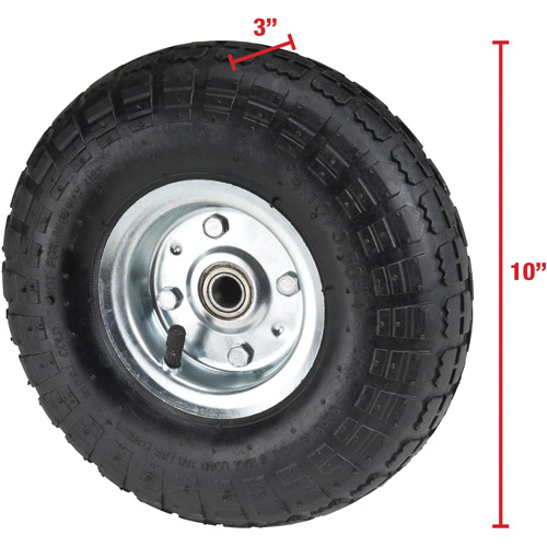 Roue de rechange pour diable Dufferin Supply