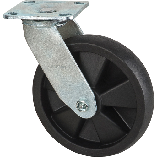 Hi-Temp Caster, Swivel, 8" (203.2 mm), Nylon, 1000 lbs. (453 kg.) Dufferin Supply