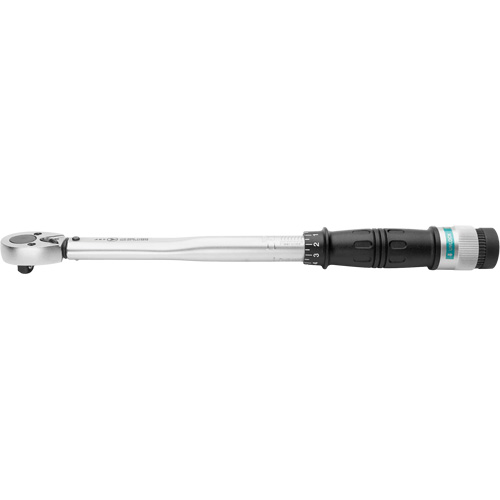 JTW-3880 Cl&eacute; dynamom&eacute;trique, &agrave; cliquer, Entraînement 3/8" carr&eacute;, 15 - 80 lb-pi Dufferin Supply