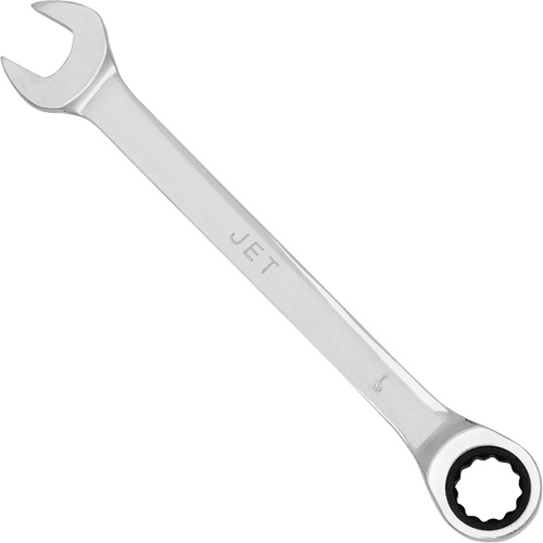 Cl&eacute; mixte &agrave; cliquet &agrave; motif long non r&eacute;versible, 17 mm, Fini Chrome Dufferin Supply