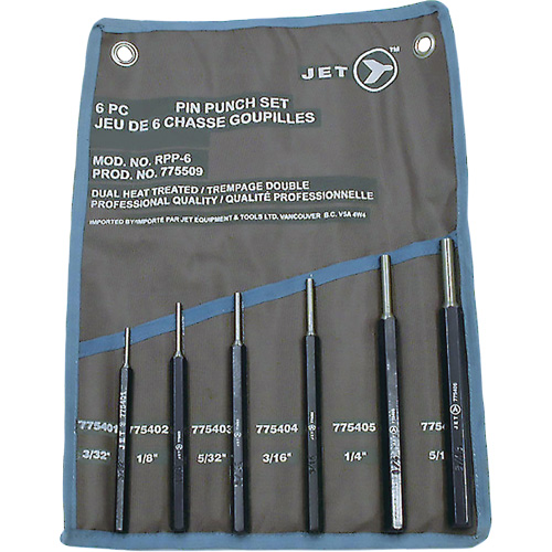 PP-6S Pin Punch Set, 6 Pieces Dufferin Supply