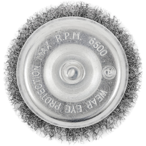 Brosse coupelle sertie sur tige Dufferin Supply