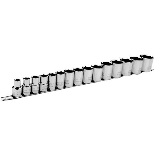 Jeu de douilles SAE &agrave; 6 pans SS1215-6, 15 Mcx, Chocs, Prise de 1/2" Dufferin Supply