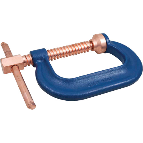 Heavy-Duty Forged C-Clamp, 6" (152 mm) Capacity, 3-7/8" (98 mm) Throat Depth Dufferin Supply