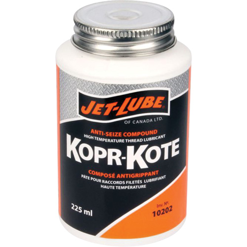 Compos&eacute; pour les colliers de forage et joints doutillage sur les chantiers p&eacute;trolif&egrave;res Kopr-Kote, 225 ml, Canette &agrave; dessus brosse, 450°F (232°C) Temp max. Dufferin Supply