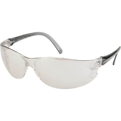 Lunettes de s&eacute;curit&eacute; s&eacute;rie Twister, Lentille Miroir int&eacute;rieur/ext&eacute;rieur, Anti-&eacute;gratignures, ANSI Z87+/R&eacute;pond ou surpasse la norme CSA Z94.3 Dufferin Supply