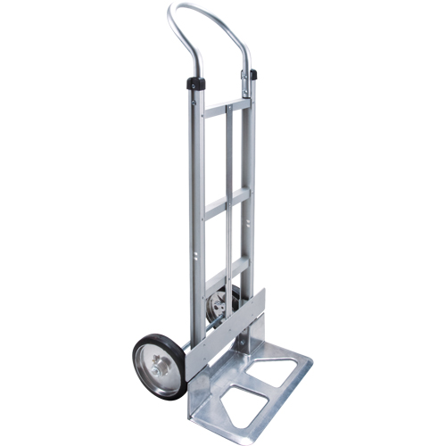 Knocked Down Hand Truck, Continuous Handle, Aluminum, 49-5/8" Height, 500 lbs. Capacity Dufferin Supply
