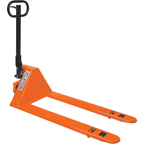 Low Profile Hydraulic Pallet Trucks, 48" L x 27" W, 3300 lbs. Cap. Dufferin Supply