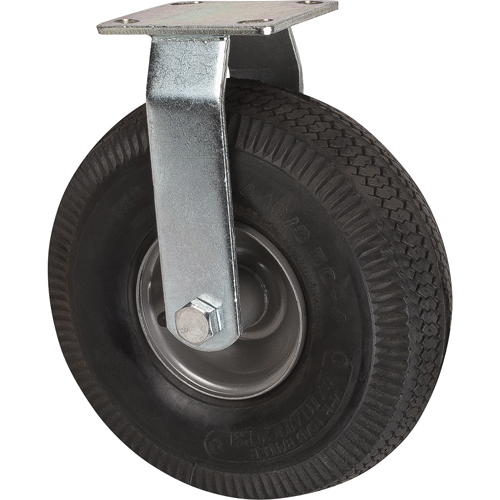 Roulettes de rechange pour chariots &agrave; plateforme robustes, Fixe, 10" (254 mm), Pneumatique, 400 lb (181 kg) Dufferin Supply