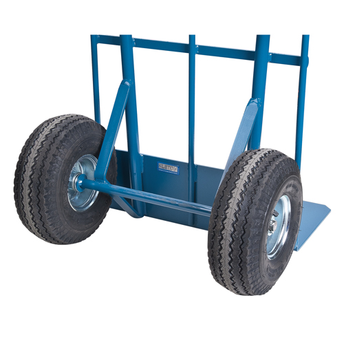 Load Retention Hand Truck, Dual Handle, Steel, 53" Height, 600 lbs. Capacity Dufferin Supply