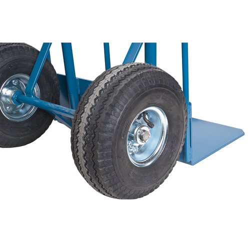 Load Retention Hand Truck, Dual Handle, Steel, 53" Height, 600 lbs. Capacity Dufferin Supply