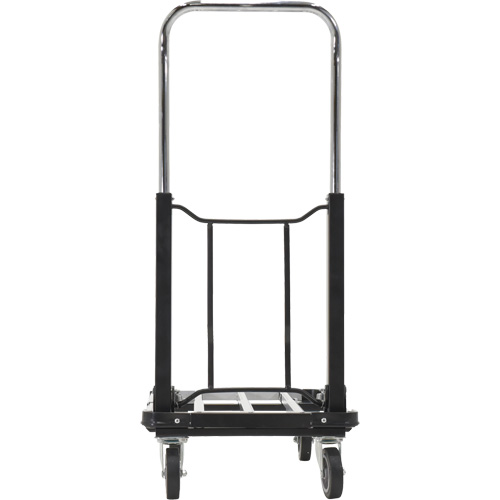 Chariot &agrave; plateforme repliable, Acier inoxydable, 300 lb, 28" lo x 16" la, Hauteur 33-1/2" Dufferin Supply