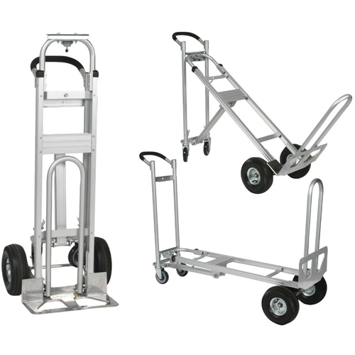 Diables &agrave; 3 positions Spartan III, Aluminium, Capacit&eacute; 750 lb Dufferin Supply