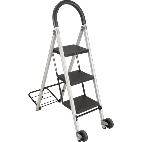 Step Stool Ladder, 3 Steps, 20" x 18" x 38-1/2" High Dufferin Supply