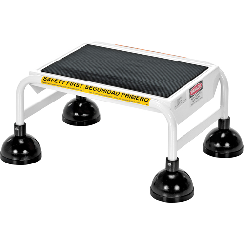 Stop-Step Ladders, 1 Steps, 16" Step Width, 9-9/16" Platform Height, Steel Dufferin Supply