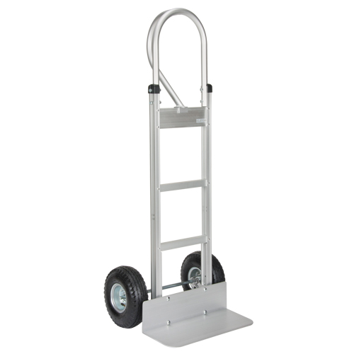 Knocked Down Hand Truck, P-Handle Handle, Aluminum, 52-1/8" Height, 500 lbs. Capacity Dufferin Supply